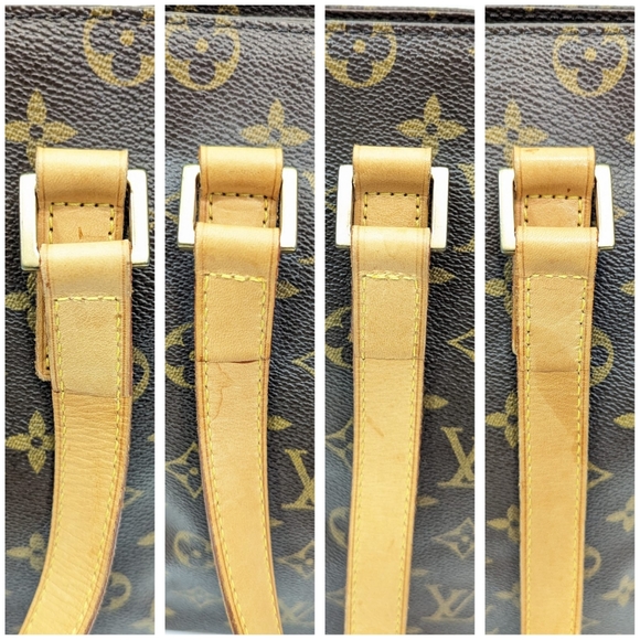 Bundle Authentic Louis Vuitton Cabas Piano monogram Tote shoulder Bag and wallet - Picture 6 of 16